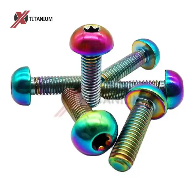 Rainbow GR5 Titanium Torx Pan Head Screws